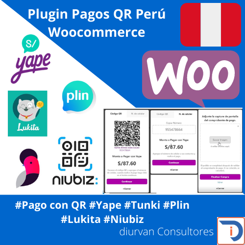 Pago con códigos QR para Perú (WooCommerce)